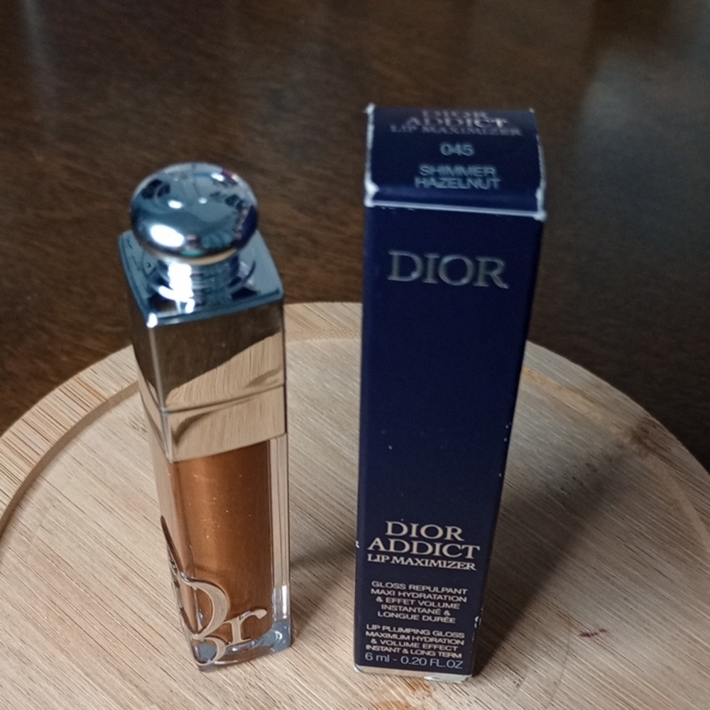 Dior Addict Lip Maximizer - Shimmer Hazelnut NIB